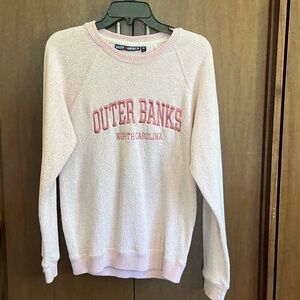 Outer Banks Light Pink Crew Neck Sweater